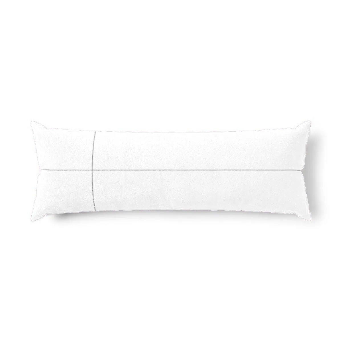 The body pillow, blank and unprinted
