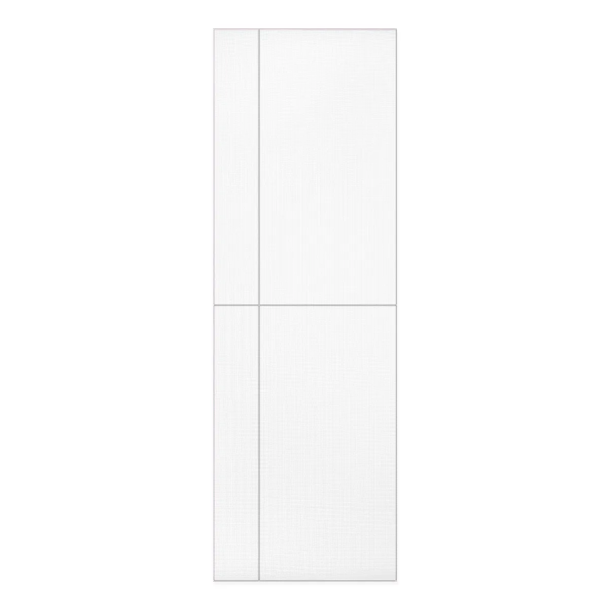 The yoga mat, blank and unprinted